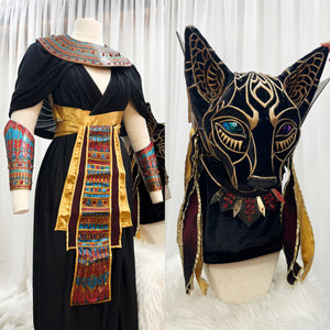Fantasy Hor Egypt Inspired Halloween Costume Upcycled - In Stock
