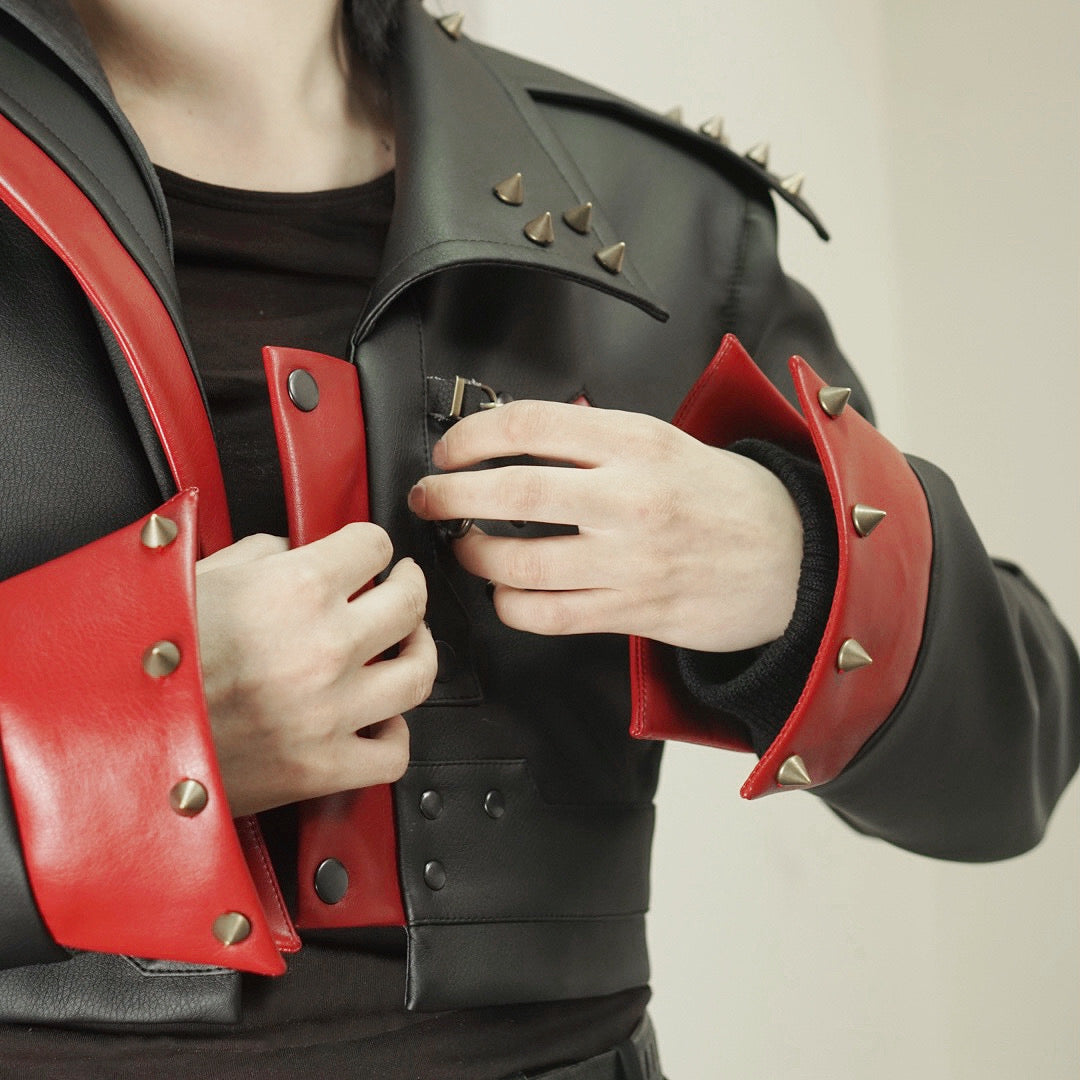 Pit Fighter Emo Vi Black Jacket Arcane 2 - Custom Made
