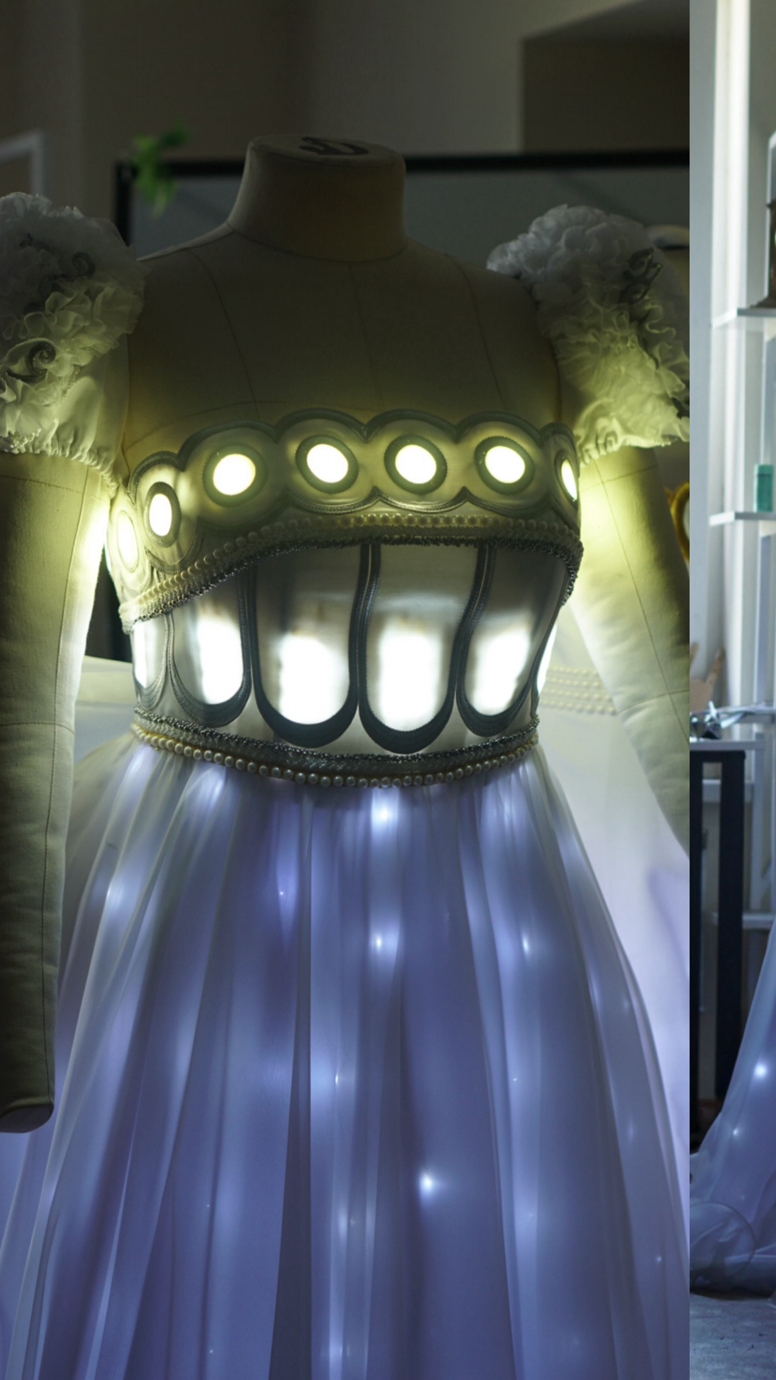 Sailor Serenity Cosplay Wedding Dress with LED - Custom Made