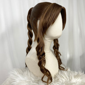 Aerith Final Fantasy Cosplay Wig