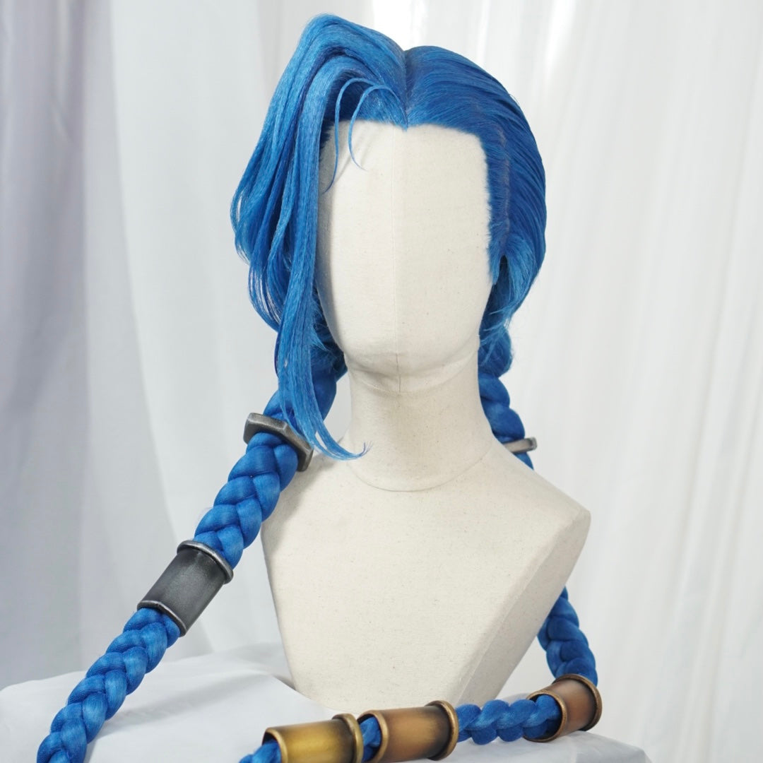 Jinx Arcane Cosplay Wig