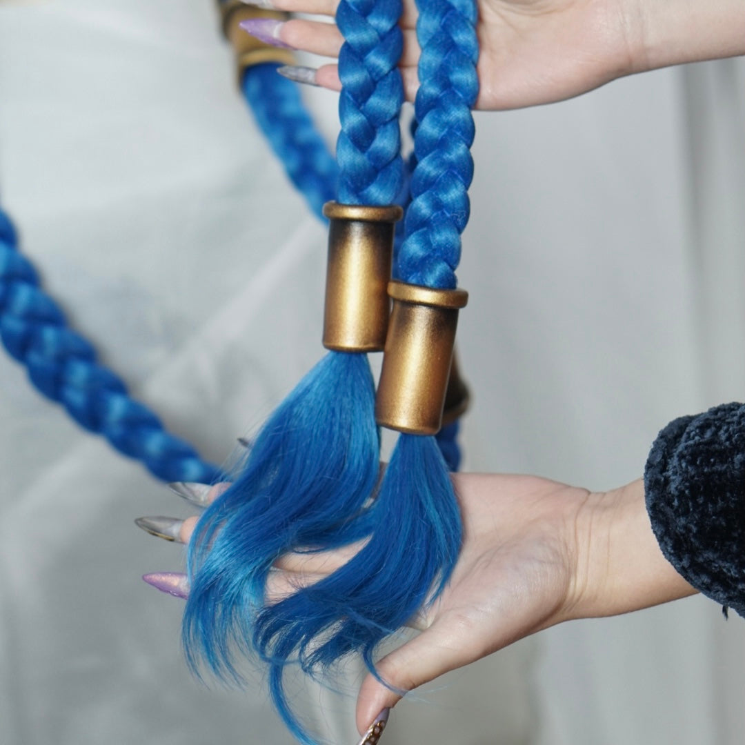 Jinx Arcane Cosplay Wig