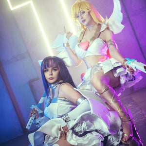 Panty & Stocking with Garterbelt (Panty) Cosplay Costume - Custom Made