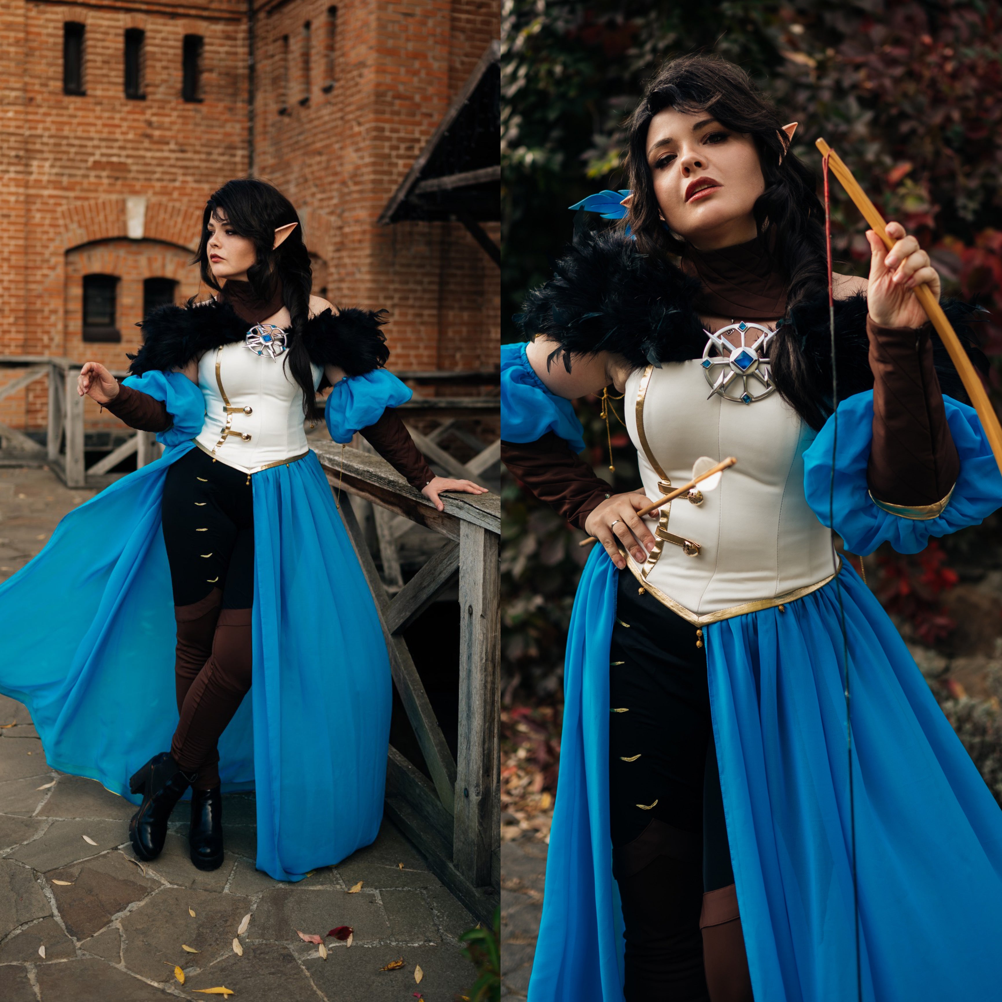 Vex Corset Costume Set for Cosplay Enthusiasts