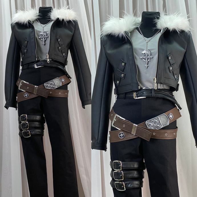 Squall Leonhart Final Fantasy VIII Cosplay Costume - In stock