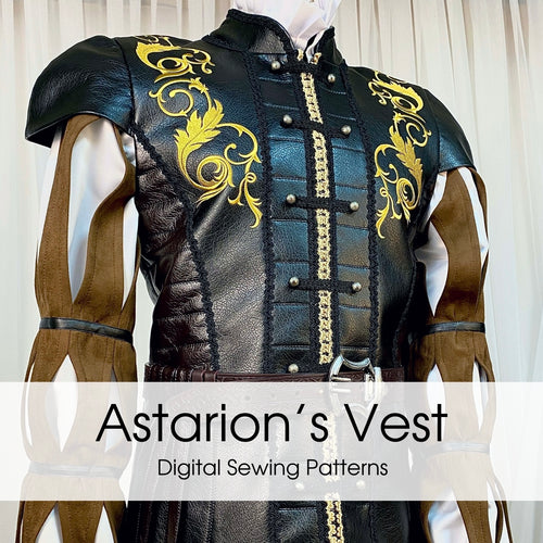 Astarion Vest Digital Sewing Pattern - Digital Product