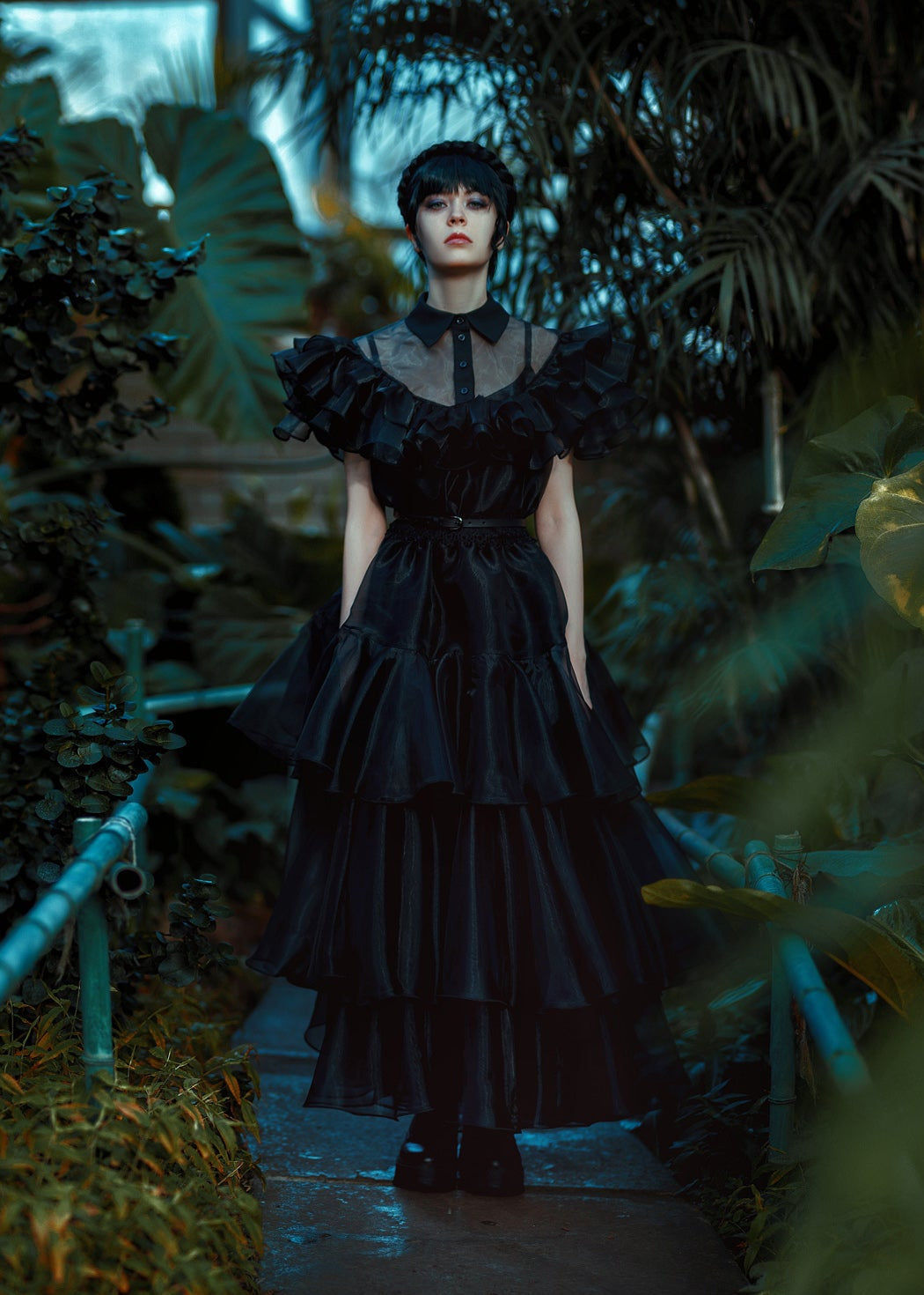 Wednesday Halloween Gothic Dress - Made to Order