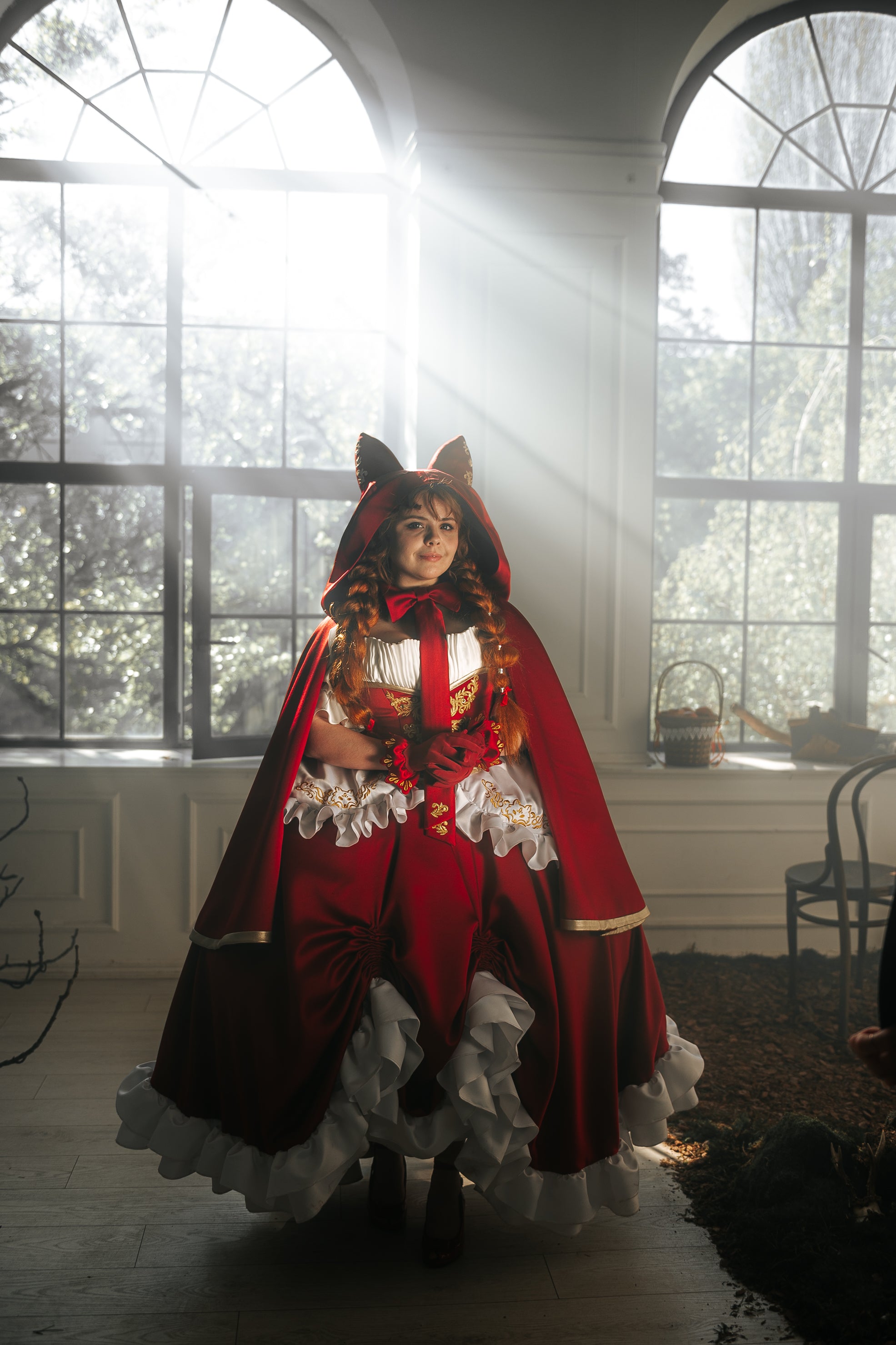 Red Riding Hood Fantasy Cosplay Renfaire Costume Full Build - Custom Made