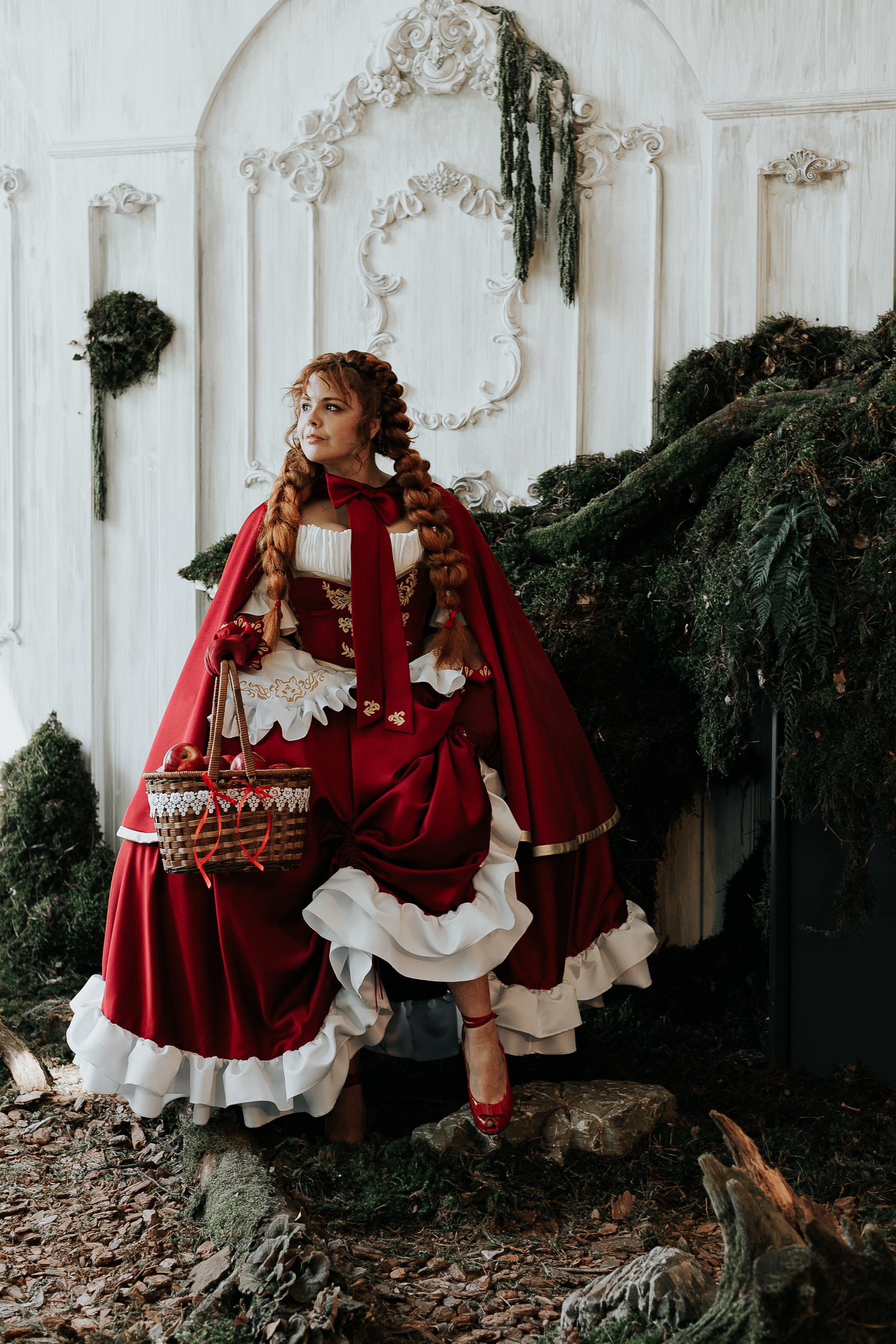 Red Riding Hood Fantasy Cosplay Renfaire Costume Full Build - Custom Made