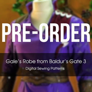 Gale Robe from Baldur`s Gate 3 Digital sewing patter - Pre Order