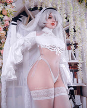 Nier Automata 2b Bride Costume Bodice - Custom Made