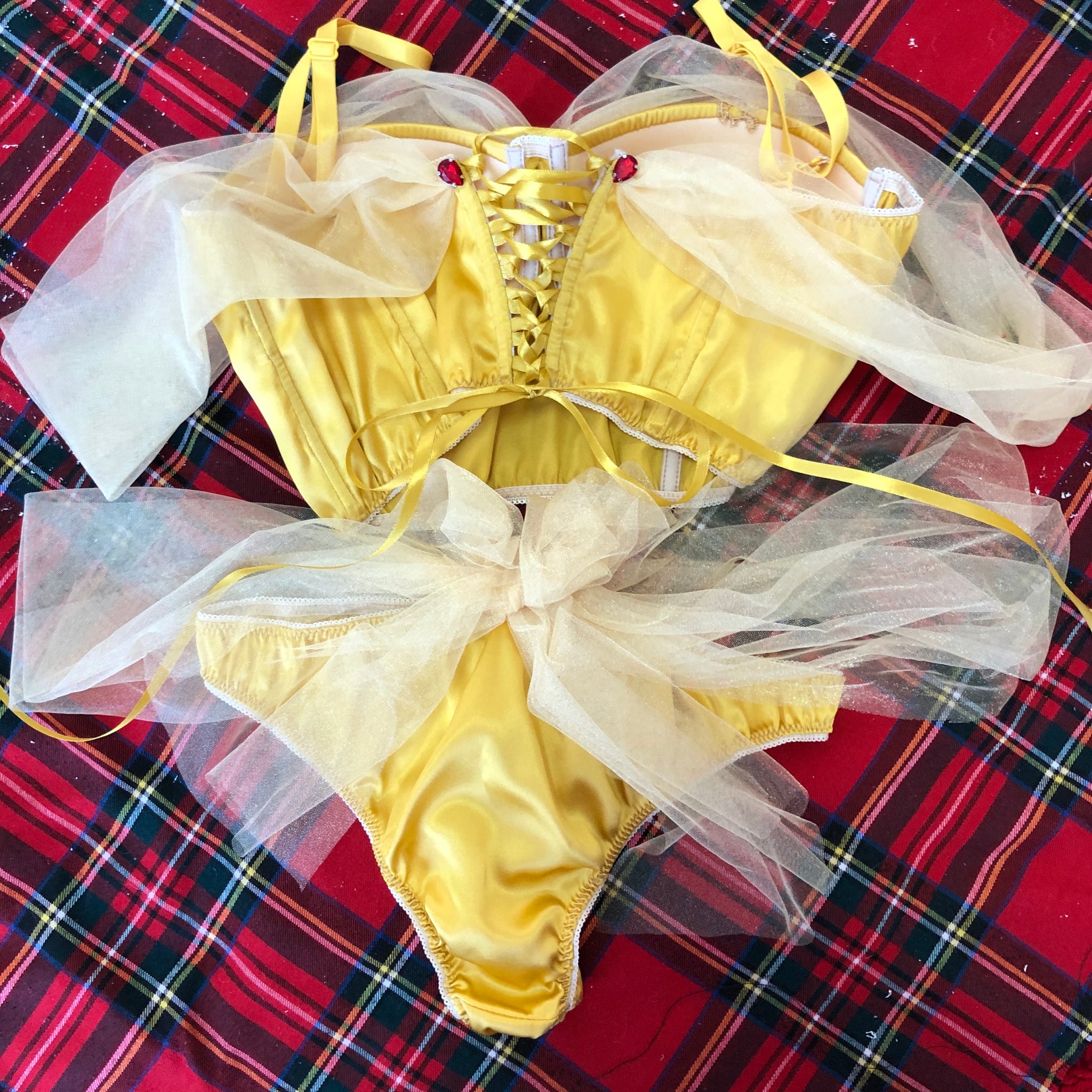 Belle Cosplay Lingerie - Custom Made FENINDOM LLC Belle Cosplay Lingerie - Custom Made FENINDOM LLC