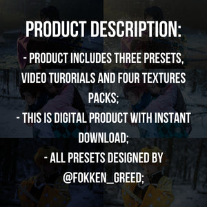 Presets Collection - Demon Slayer (Digital Product)