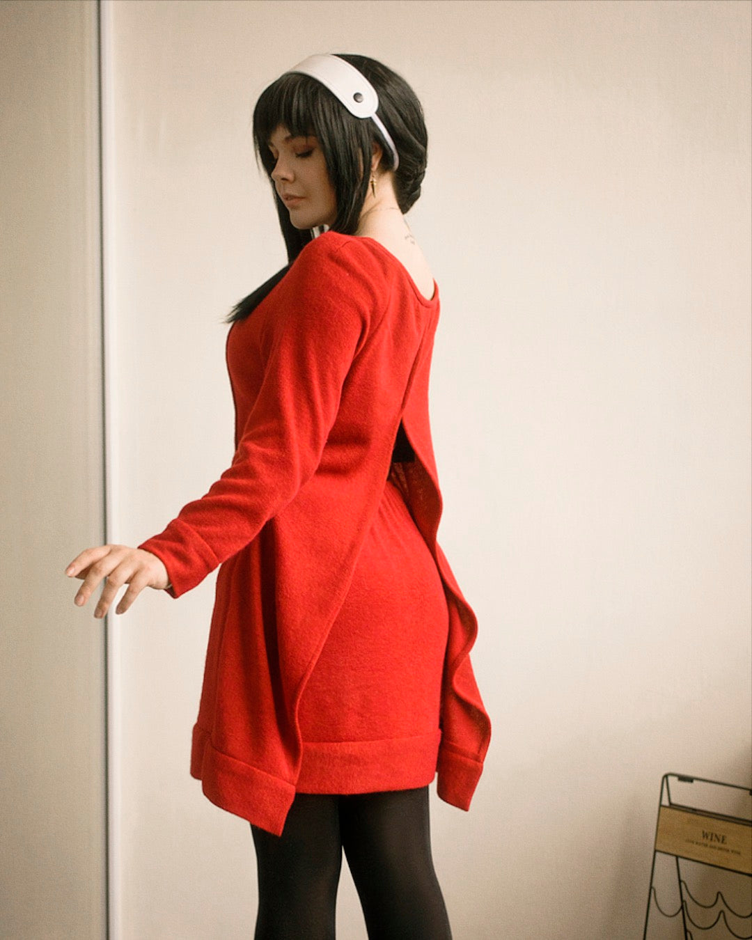 Spy x Family Yor Forger Red Sweater Cosplay Costume - Custom Made/In Stock