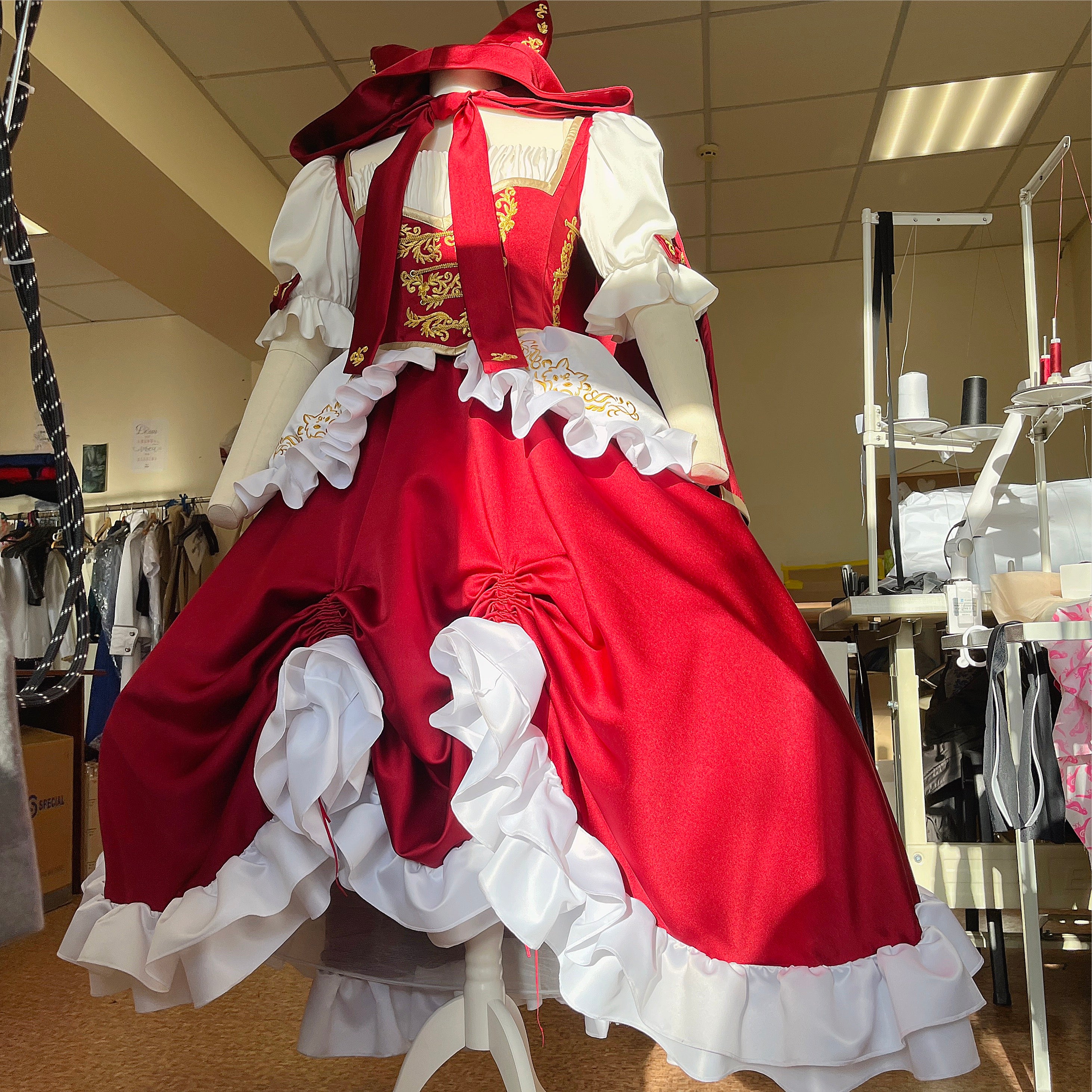Red Riding Hood Fantasy Cosplay Renfaire Costume Full Build - Custom Made