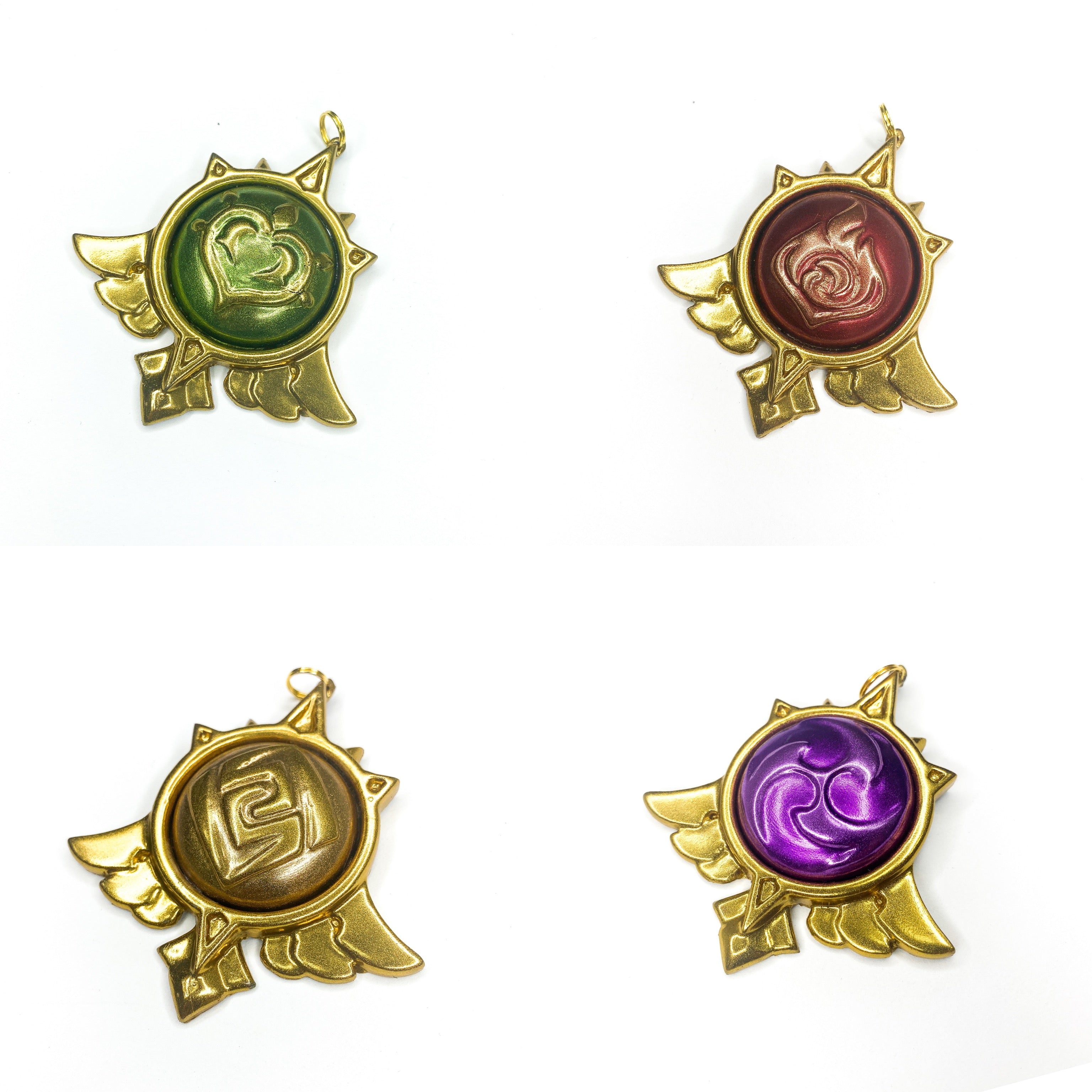 Genshin Impact Mondstadt Vision Pendant - In Stock/Pre Order Fan Made Merchandice