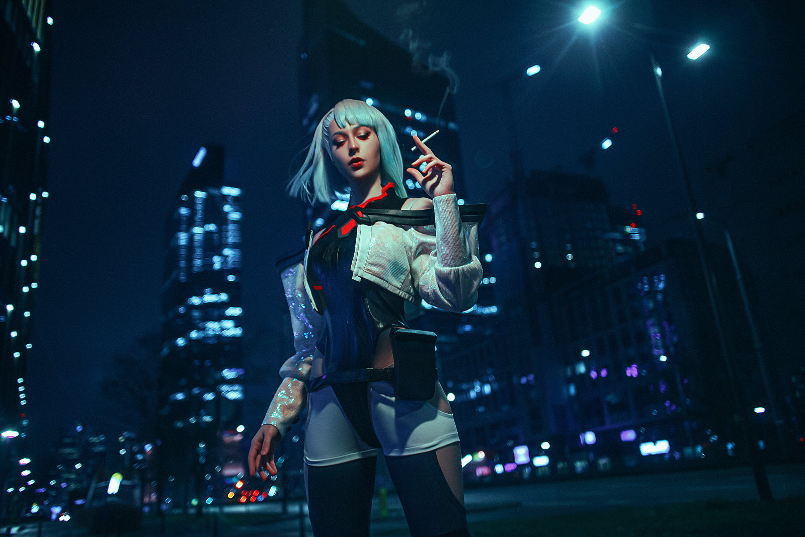 Cyberpunk Edgerunners Lucy Cosplay Costume - Custom Order