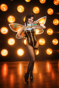 Fantasy Remake Honey Bee Inn Cosplay Costume In Stock/Custom Made