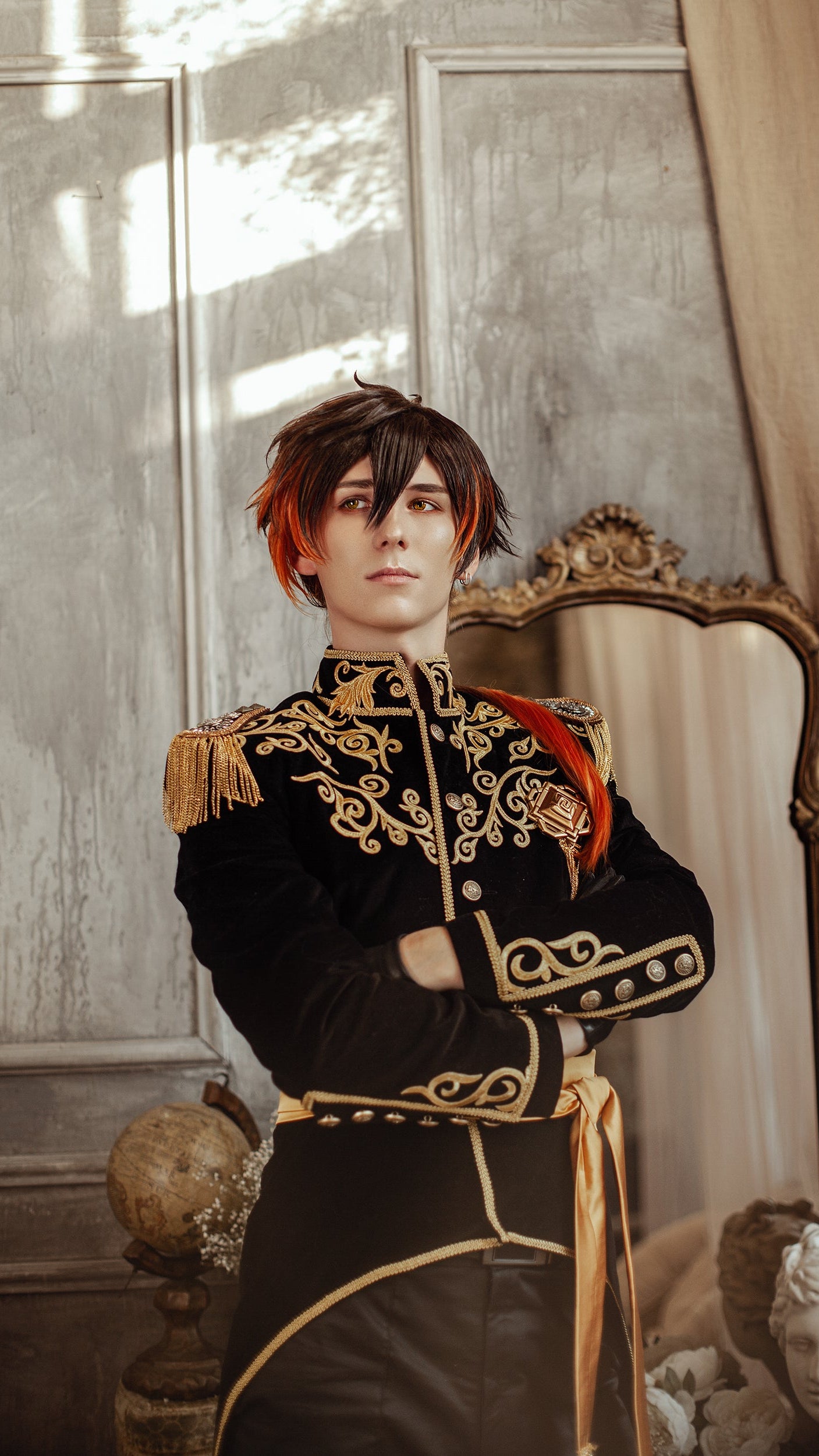 Genshin Impact Zhongli Officer Costume - In Stock