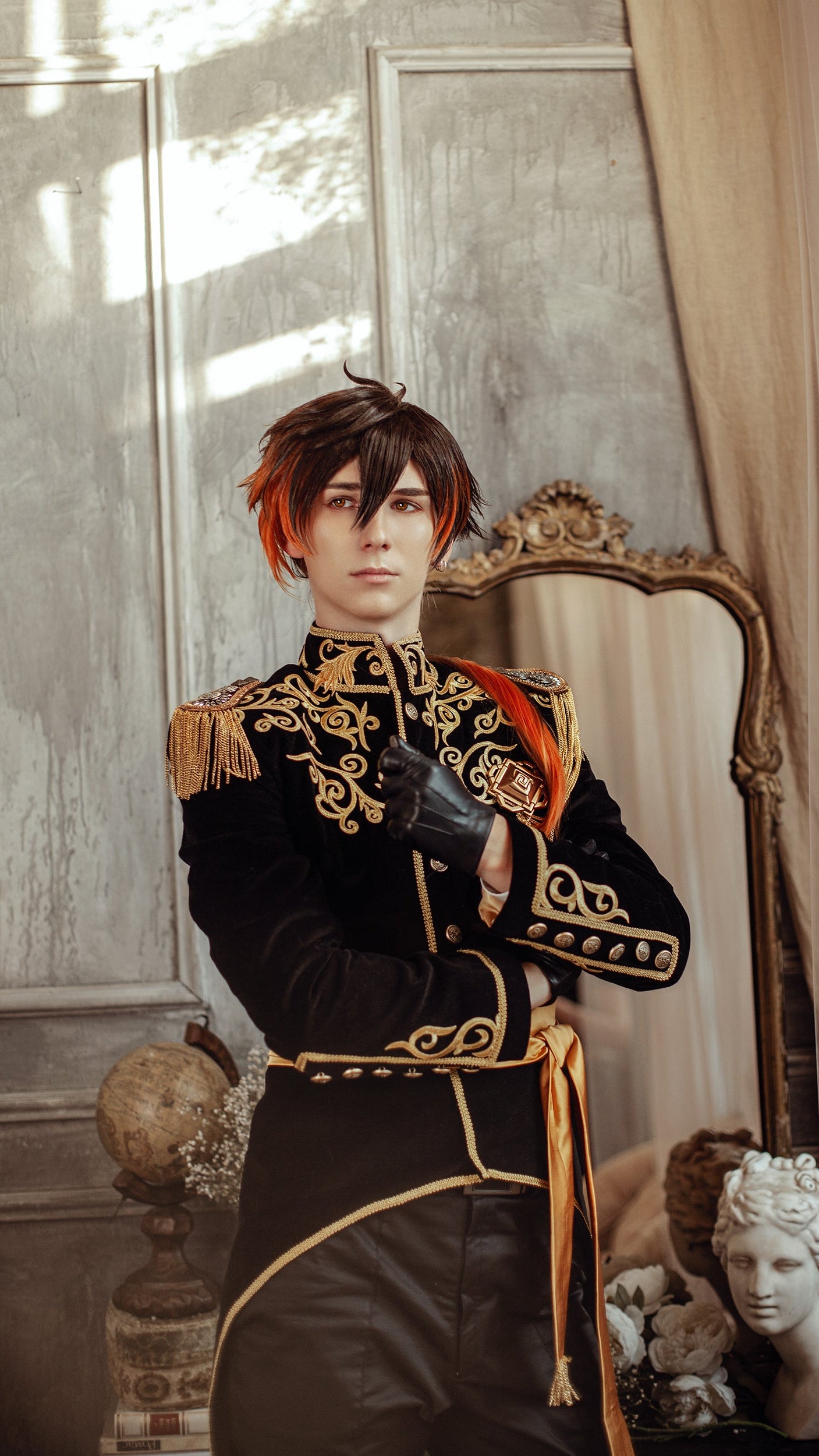 Genshin Impact Zhongli Officer Costume - In Stock