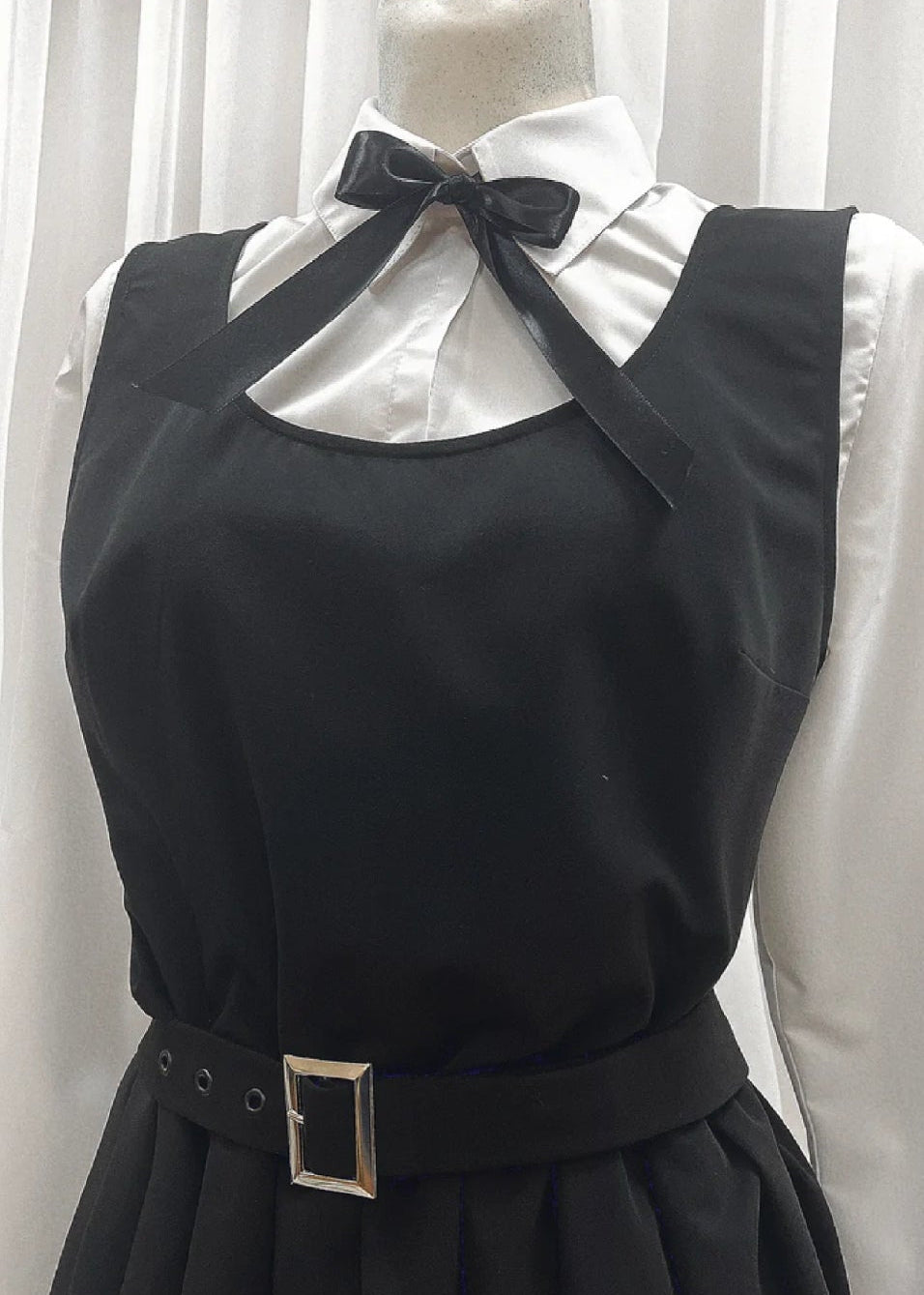 Chainsaw Man 2 - Asa Mitaka / Yoru uniform Cosplay Costume Custom Made
