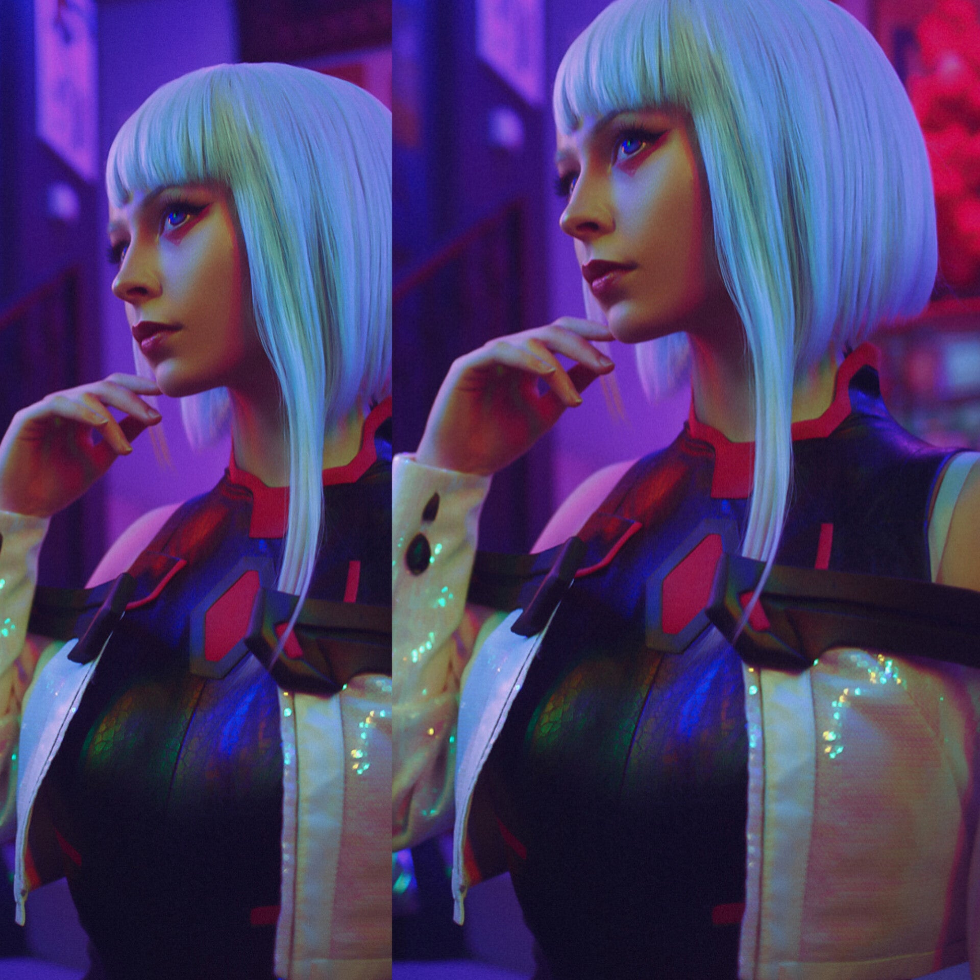 Cyberpunk Edgerunners Lucy Cosplay Costume - Custom Order