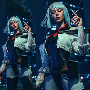 Cyberpunk Edgerunners Lucy Cosplay Costume - Custom Order