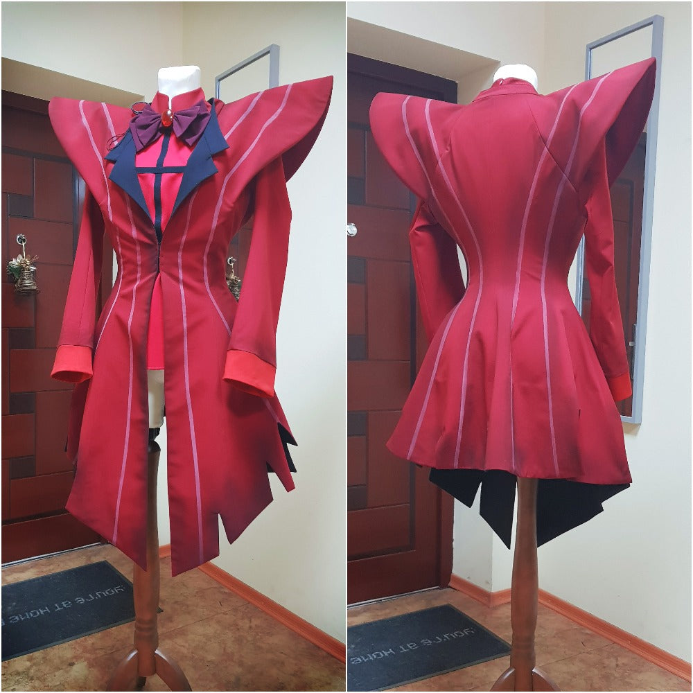 Hazbin Hotel Alastor Radio Demon Cosplay Costume - Custom Made/In Stock