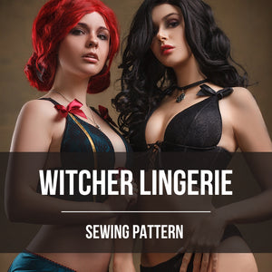 Witcher Wind Hunt Lingerie Patterns (Digital Product)