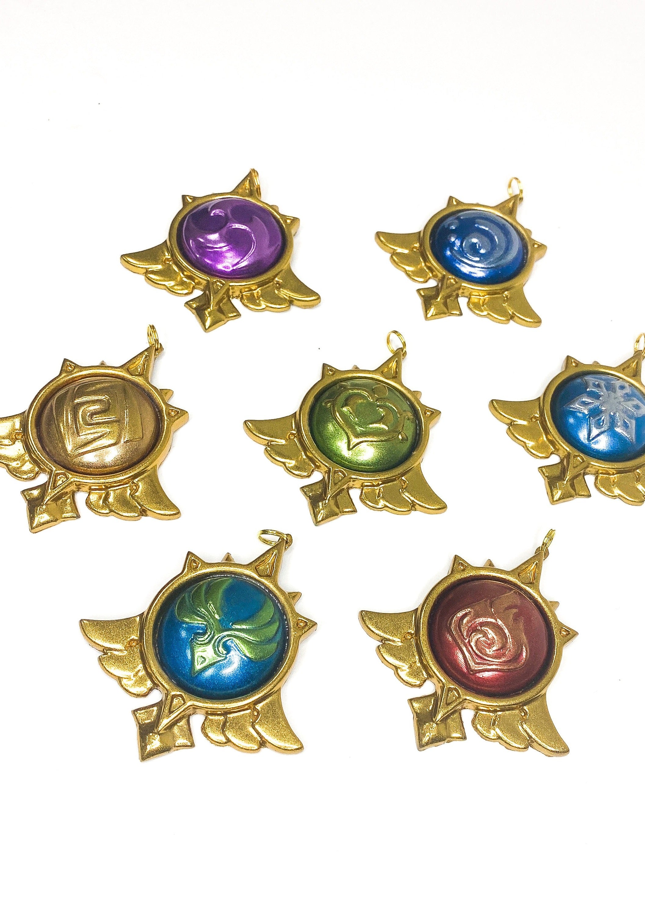 Genshin Impact Mondstadt Vision Pendant - In Stock/Pre Order Fan Made Merchandice