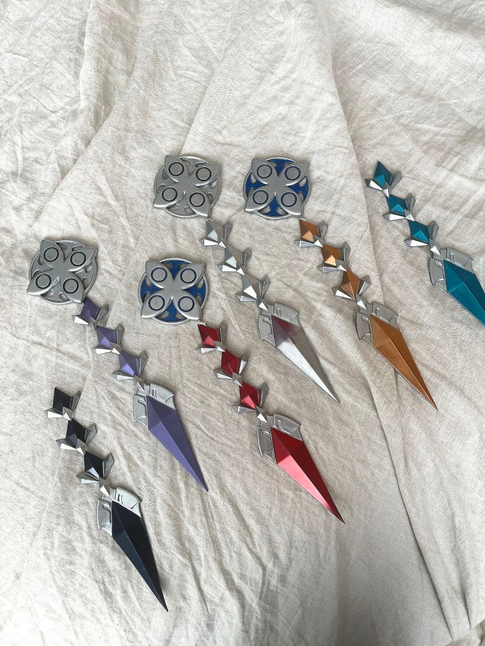Fatui Harbingers Accessories 3d files - Digital Product Fan Made Merchandice