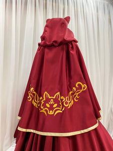 Red Riding Hood Fantasy Cosplay Renfaire Costume Cape - Custom Made