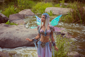 Fairy Armor Lilac Silver Set - In Stock